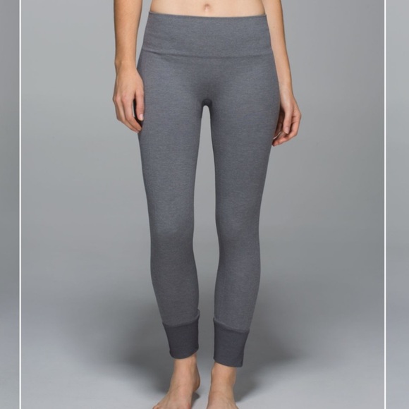 Lululemon Ebb to Street Dark Gray Leggings - Picture 2 of 15